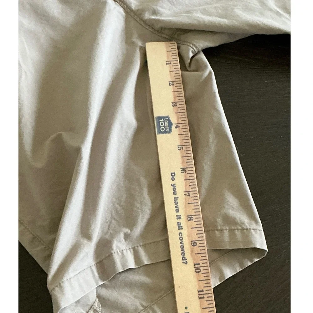 Express Mens Classic Fit Chino Shorts Tan‎ Khaki Cotton Size 31 Summer Casual